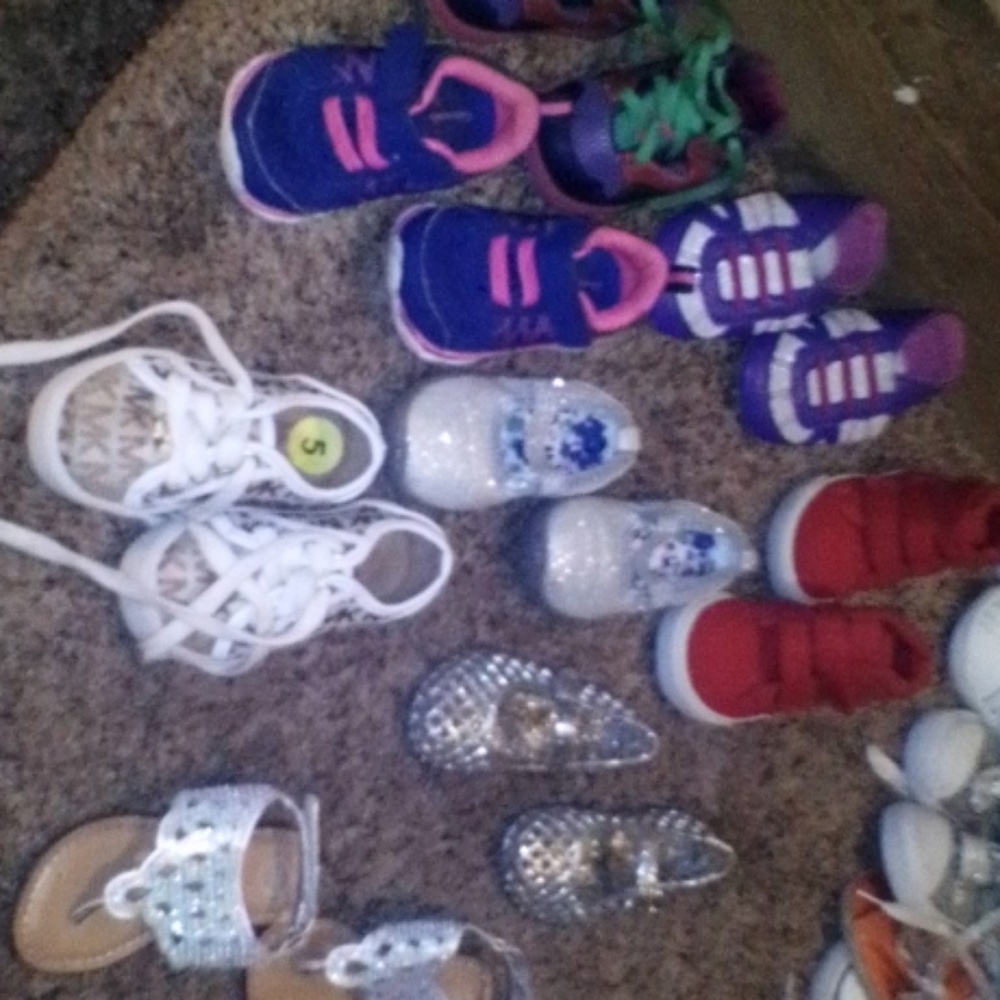 Girls shoes sizes 5 and 6